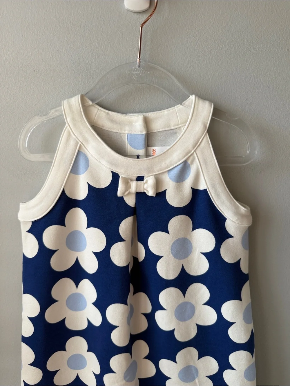 Gymboree Blue Flower Power Girls Dress